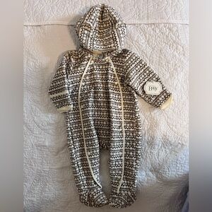 Nordstrom Baby Hooded Suit, size 6m